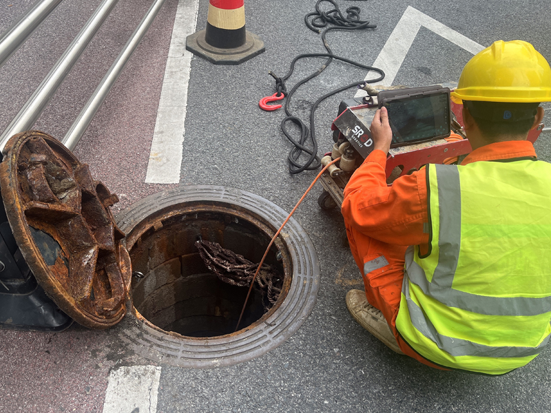 街道市政管道内窥检测